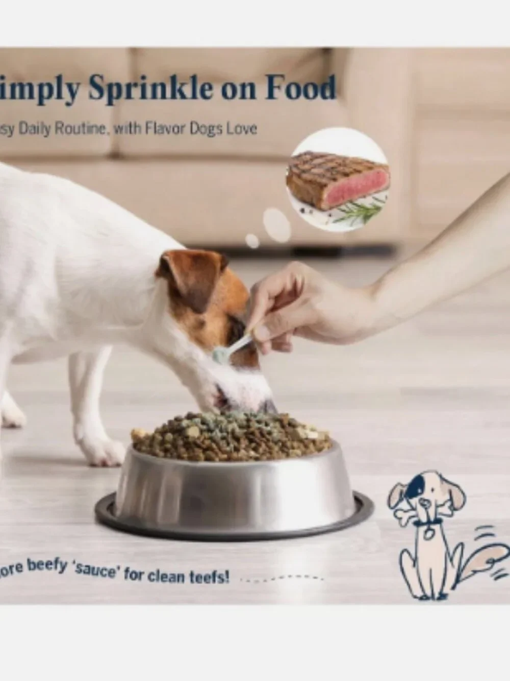 Flydog Fresh Kiss Doggie Dental Powder